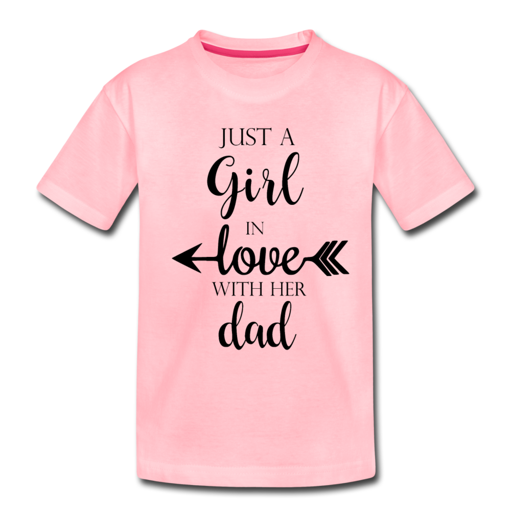 Just A Dad In Love With His Boy / Girl - Family T-Shirt