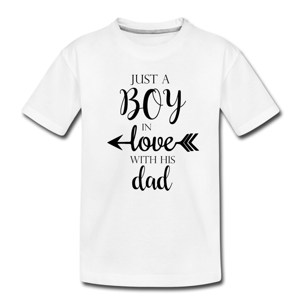 Just A Dad In Love With His Boy / Girl - Family T-Shirt