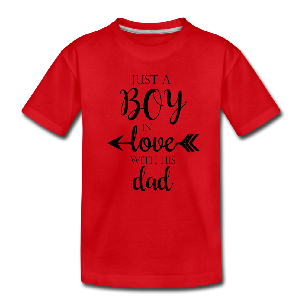 Just A Dad In Love With His Boy / Girl - Family T-Shirt
