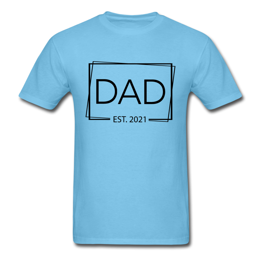 Dad Est - Unisex Classic T-Shirt - aquatic blue