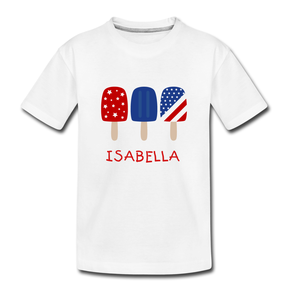 4TH OF JULY - Kids' Premium T-Shirt - white
