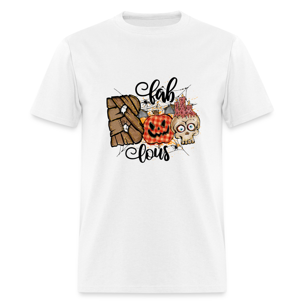 Fabboolous, Halloween Unisex Graphic Shirt, Funny Halloween Gift T-Shirt - white