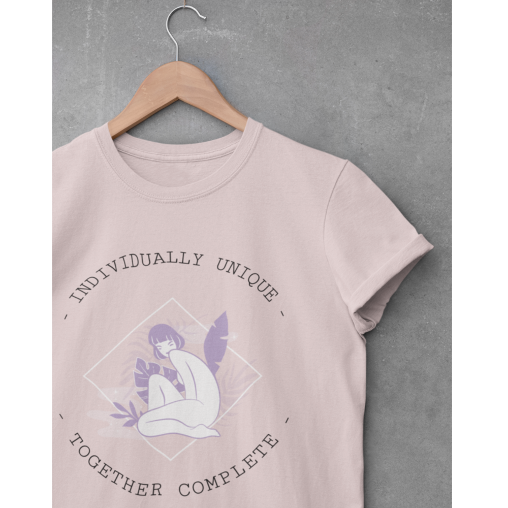 Individualmente únicos, juntos completos - Camiseta de mujer