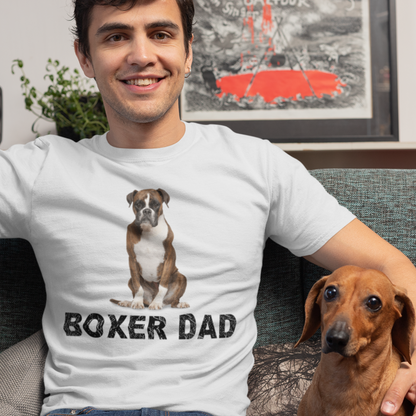 Boxer Dad Shirt, Dog Dad TShirt, Gift For Dog Lover, Dog Tshirt, Gift for Boxer Dad, Dog Papa Tee, Dog Dad Gift, Boxer Lover Shirt