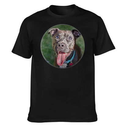 Shine Bright con camisetas personalizadas con circulos de lentejuelas para hombres y mujeres KEMOLENE KEMOLENE