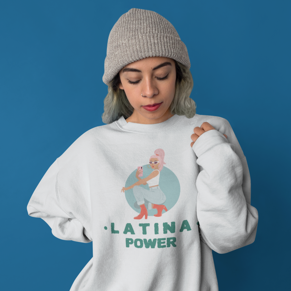 Latina Power - Sudadera premium mujer