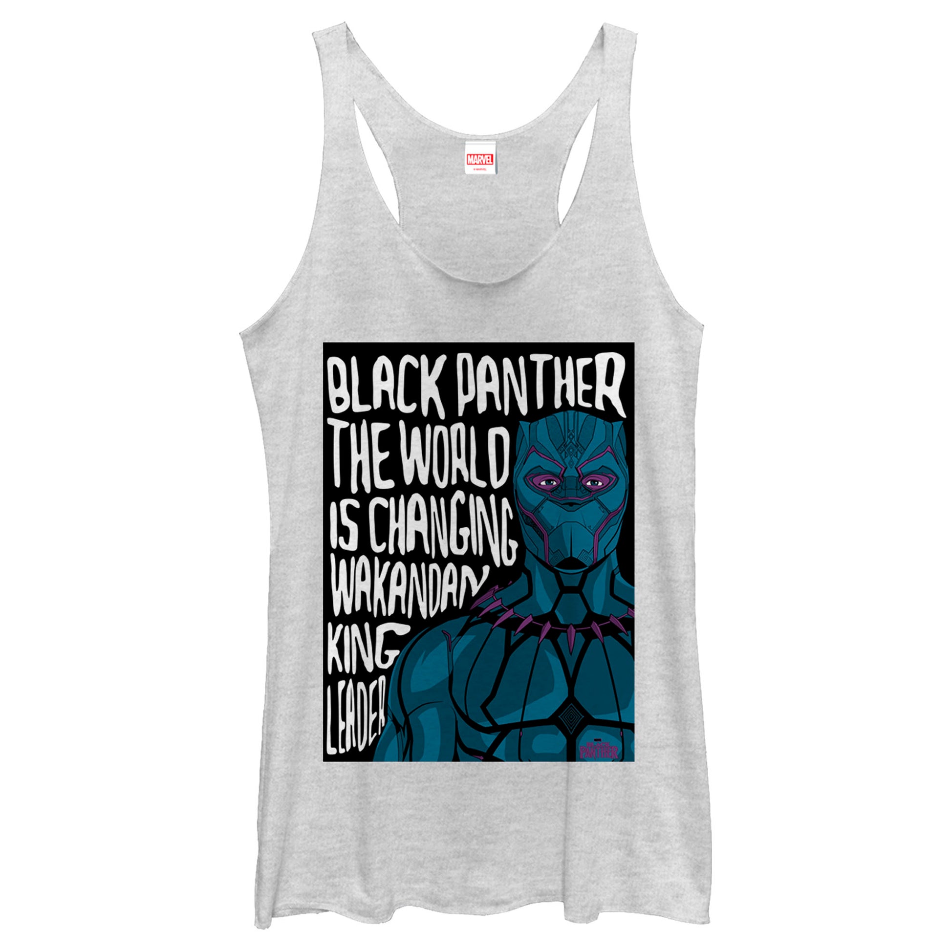 Junior's Marvel The World Is Changing Tank Top