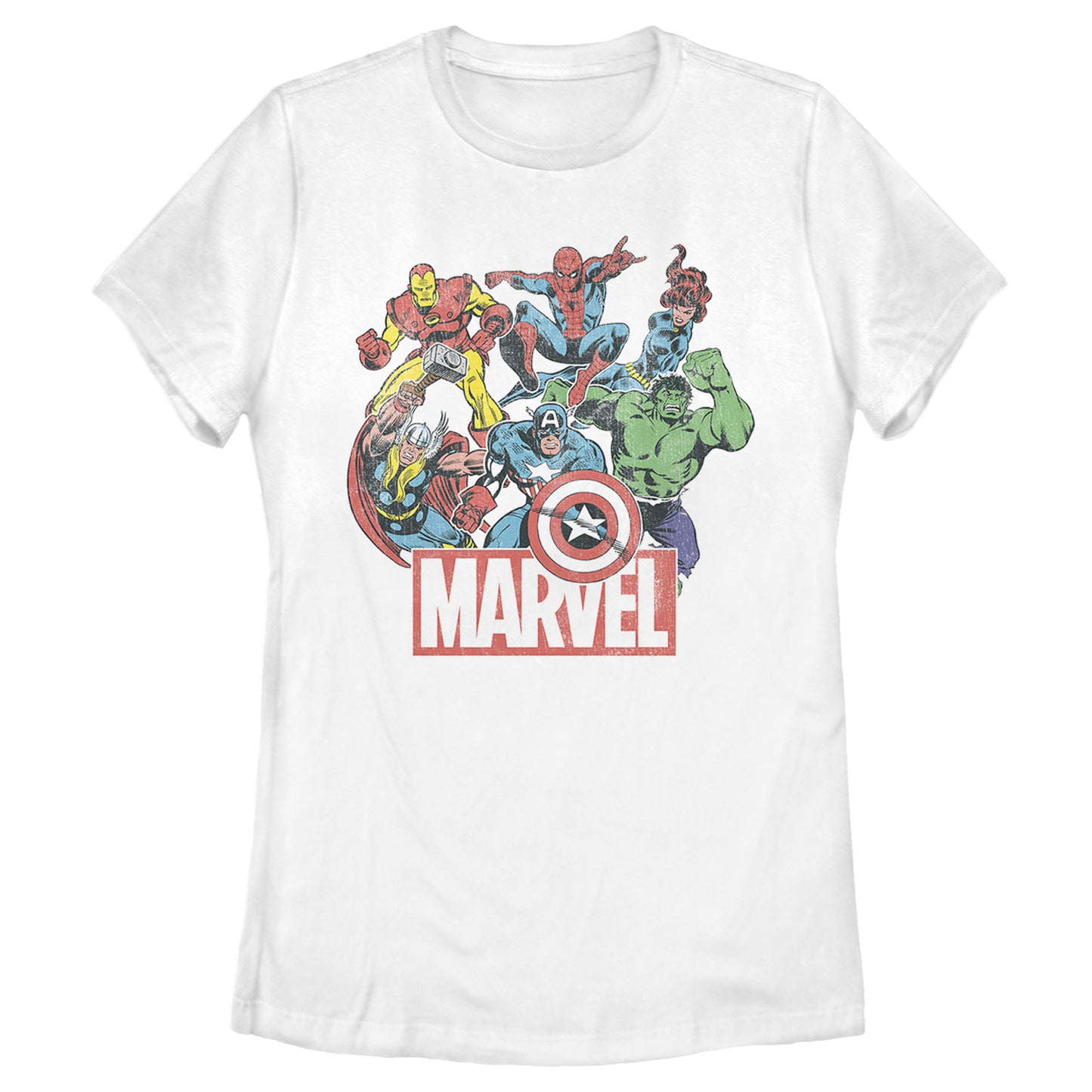 Women's Marvel Heroes of Today T-Shirt