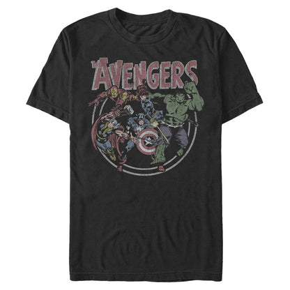 Men's Marvel Avengers Vintage T-Shirt