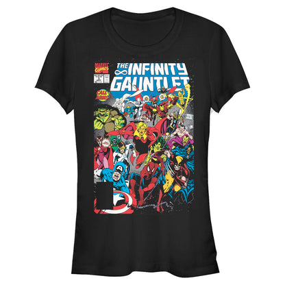 Junior's Marvel Universe Combat T-Shirt