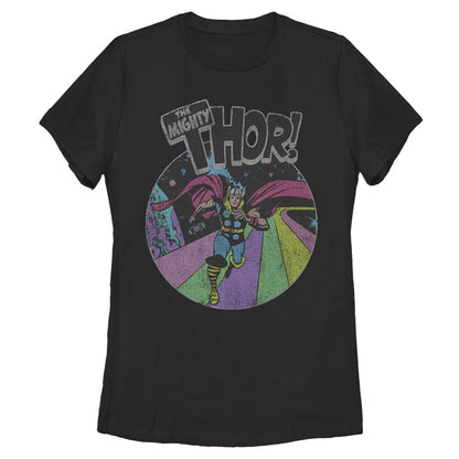 Women's Marvel Grunge Thor T-Shirt
