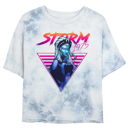 Junior's Marvel Neon Storm Bombard Tie-Dye T-Shirt