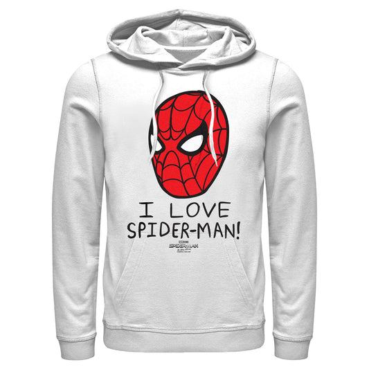 Men's Marvel Spider-Man No Way Home I Love Spiderman Lightweight Hoodie