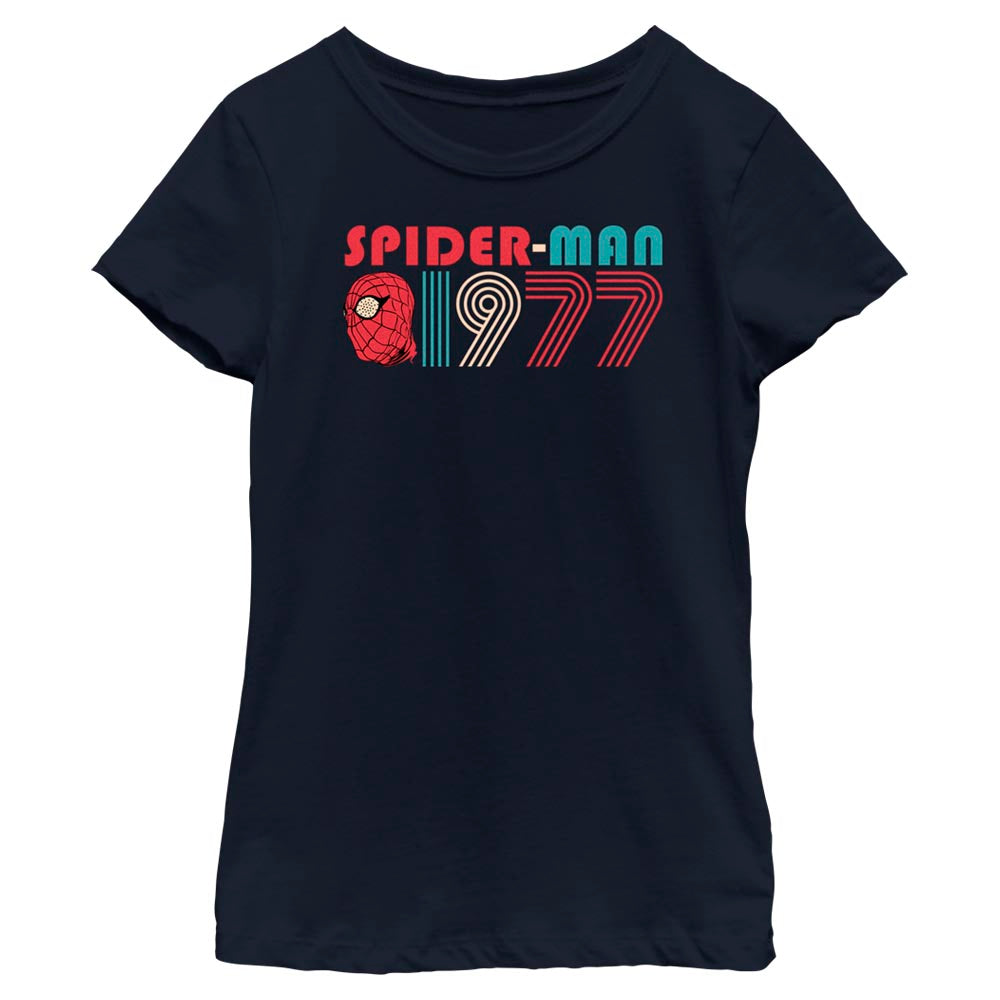 Girl's Marvel Spider-Man Beyond Amazing SPIDERMAN 1977 RETRO T-Shirt