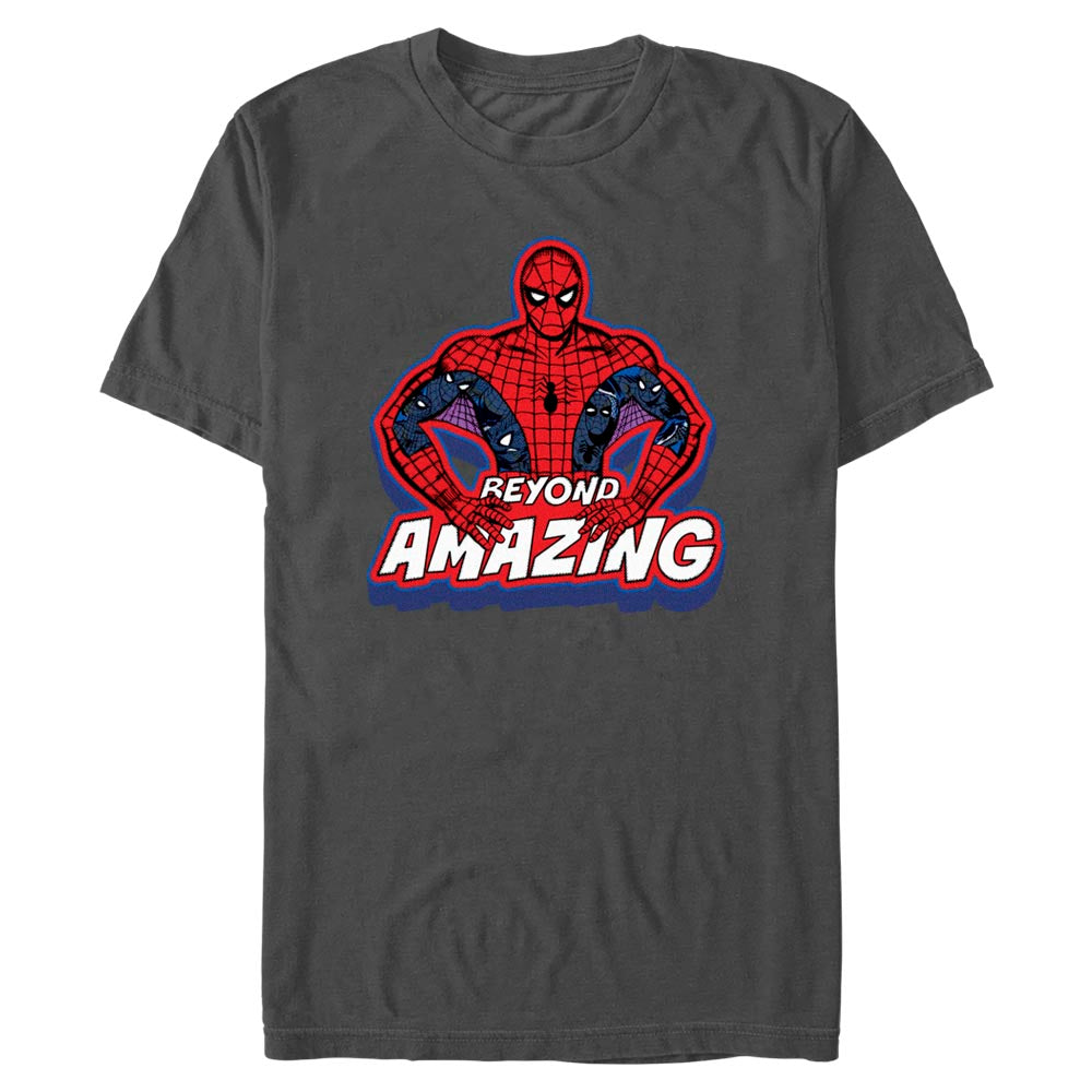Men's Marvel Spider-Man Beyond Amazing SPIDEY POSE BEYOND T-Shirt