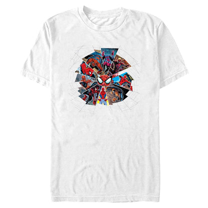 Men's Marvel Spider-Man Beyond Amazing SPIDEY STAGES WEB T-Shirt