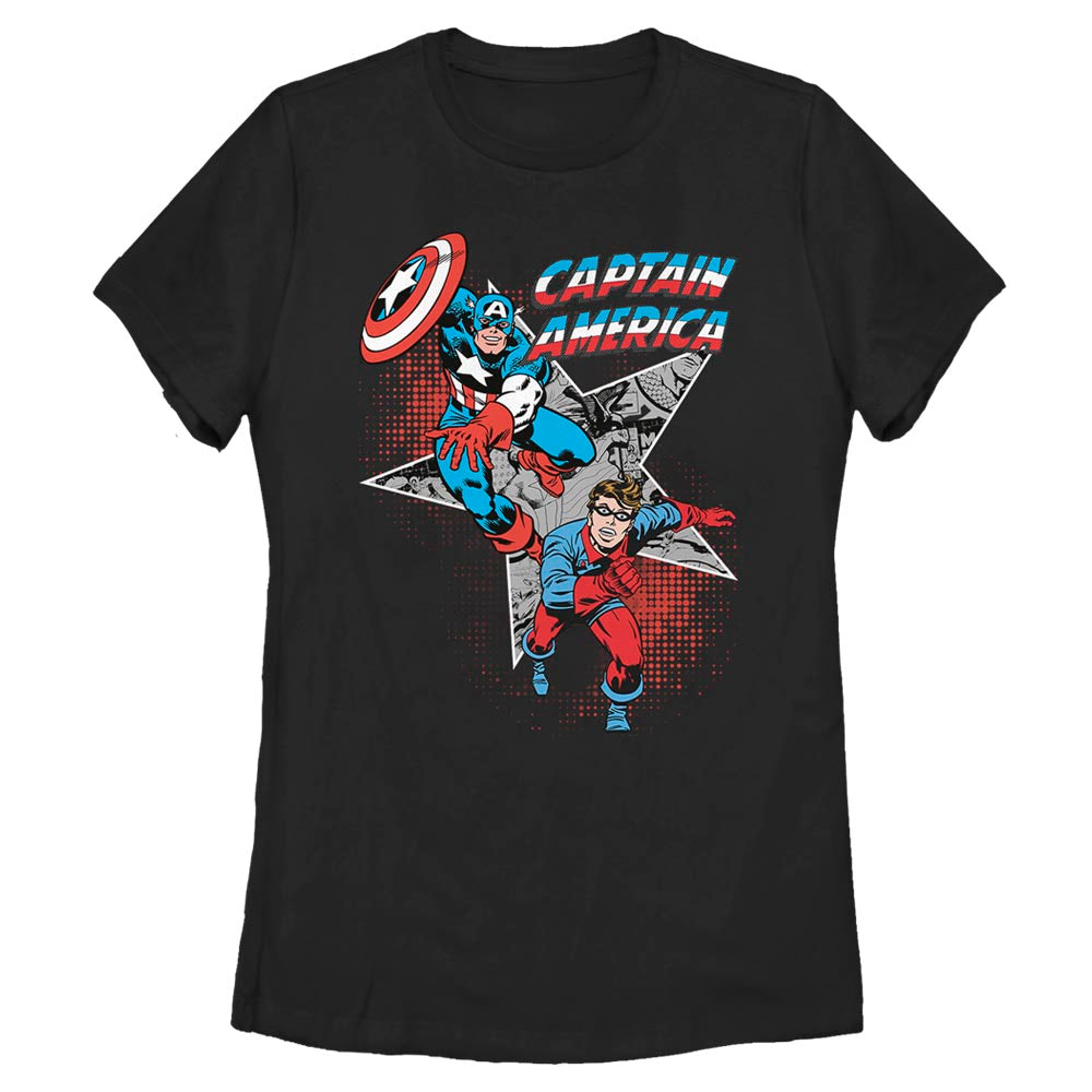 Women's Marvel Comics Bucky Team T-Shirt