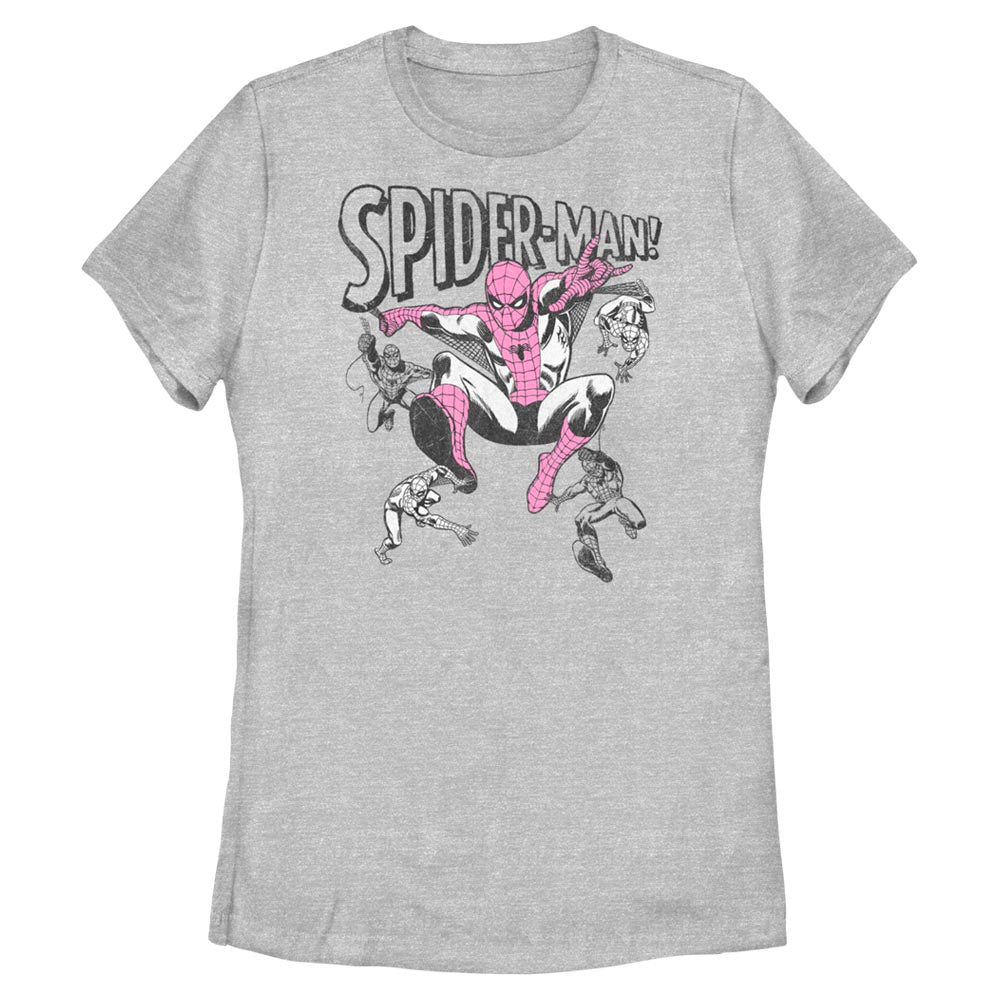Women's Marvel Comics Spidey Poses T-Shirt