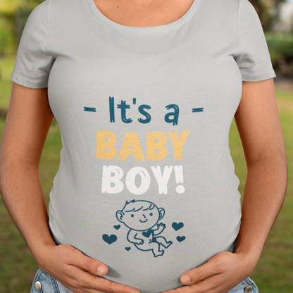 It's A Baby Boy, Pregnancy announcement Gift, Dad To Be Mom To Be Shirt, Pregnant Gift, New Baby Shower Gift