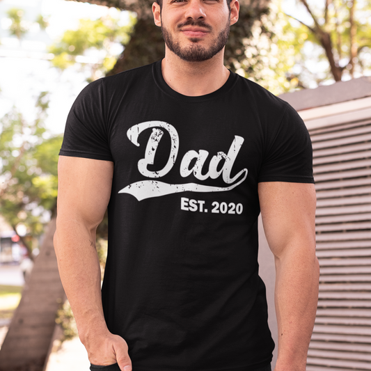 Camiseta de papá personalizada, camiseta personalizada de papá, regalo para papá, nueva camisa de papá, regalos del día del padre, regalos de papá, mejor camisa de papá