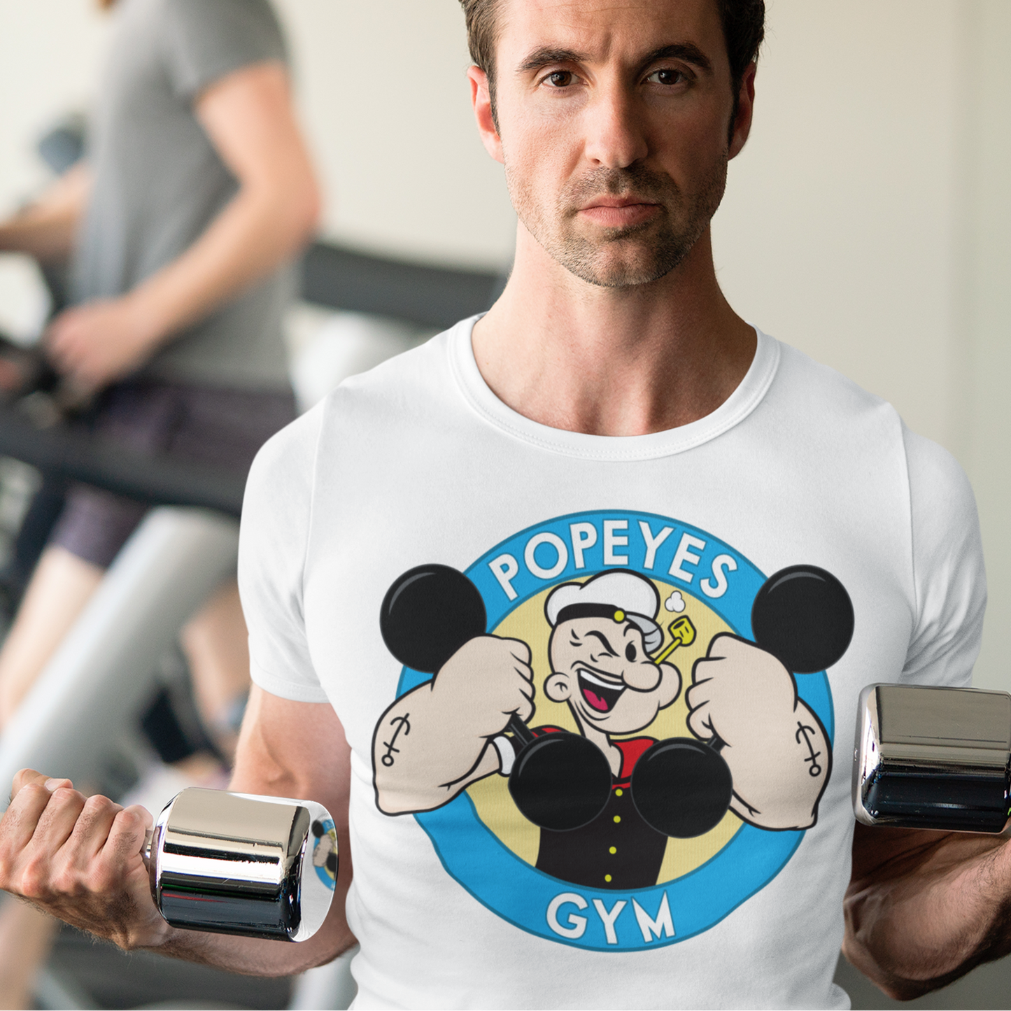 Popeyes Funny Gym Shirt, Workout Fitness Shirt, Motivational Shirt, Must have Gym Shirt, Inspirational Workout Shirt