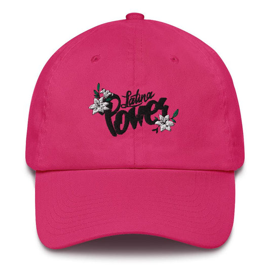 Latina Power Cotton Cap, Girl Power Cap, Latina Cap, Feminist Latina Cap, Mexicana Cap, Spanish Cap