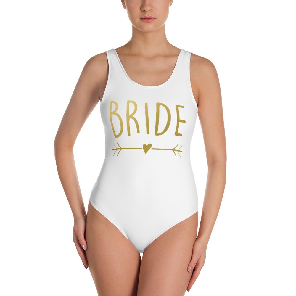 Bachelorette Bride Squad Bachelorette Swimsuits One Piece Swimsuits Bride Squad Bathing suits Bachelorette White Swimsuits for Bride Squad