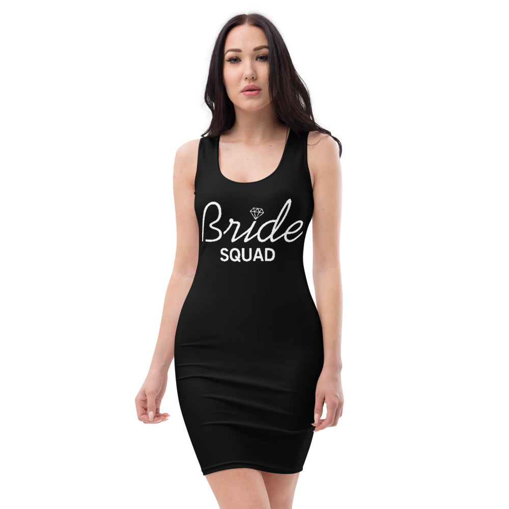 Bachelorette Shirts Bride Squad - Black Dress KEMOLENE Bachelorette Shirts Bride Squad - Black Dress KEMOLENE