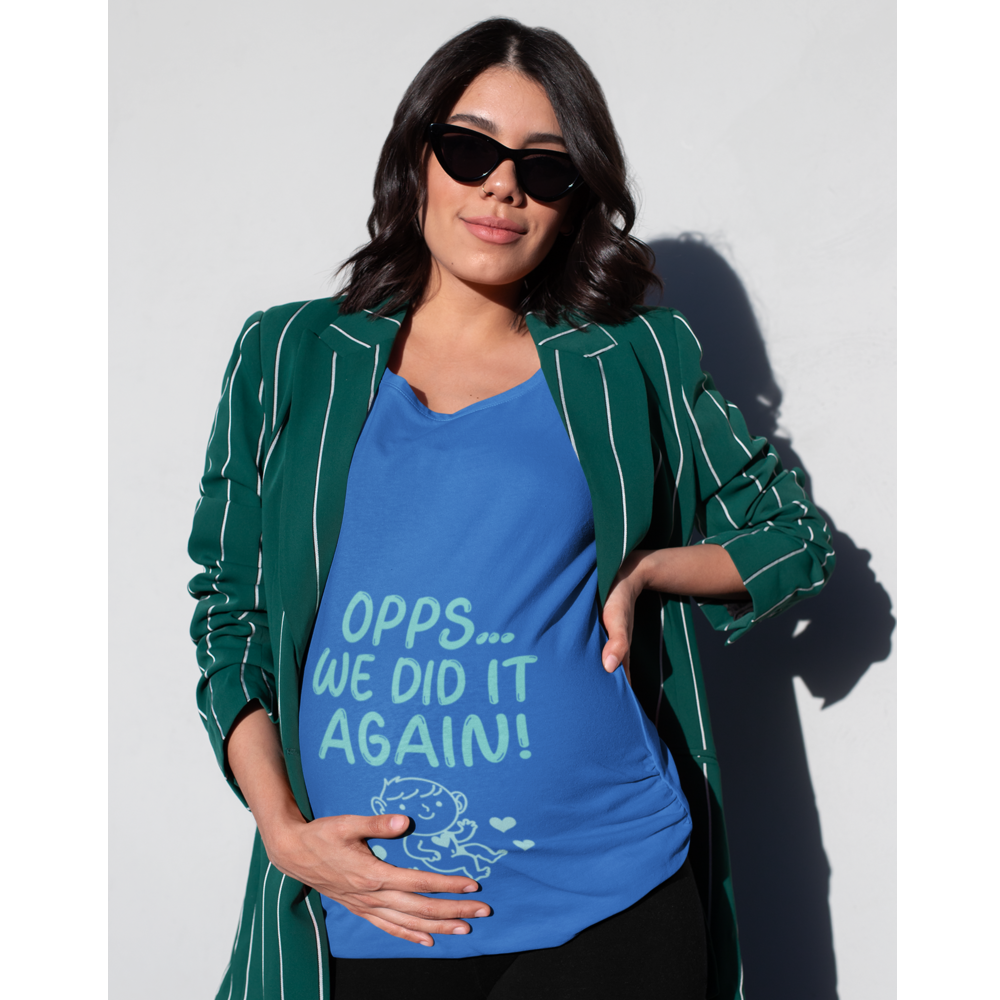 Opps We Did It Again - Women’s Maternity T-Shirt