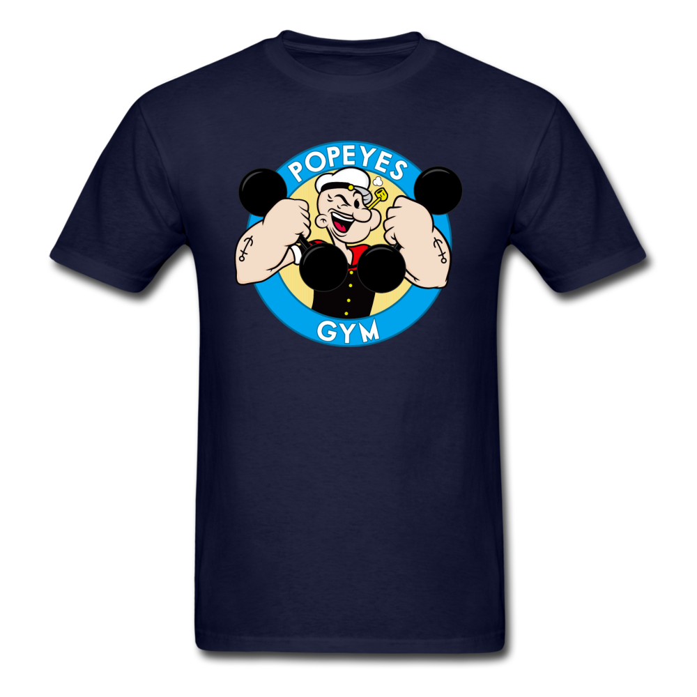 POPEYES GYM Unisex T-Shirt - navy