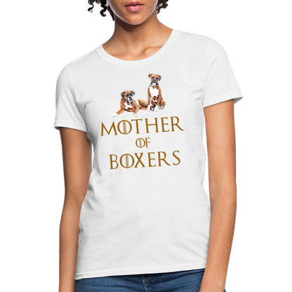 Mother of Boxers - T-Shirt - white