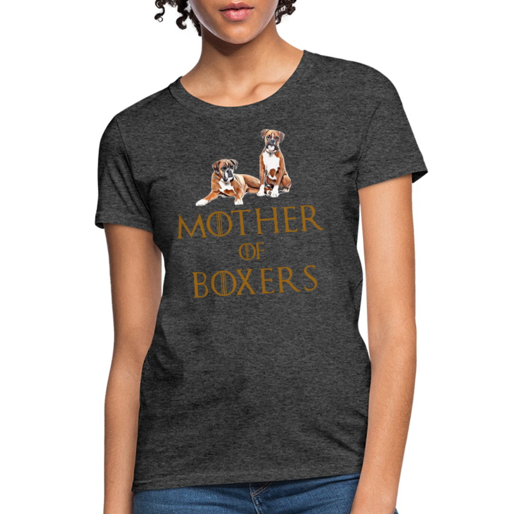 Mother of Boxers - T-Shirt - heather black