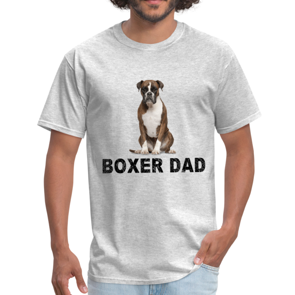 Boxer Dad T-Shirt - heather gray