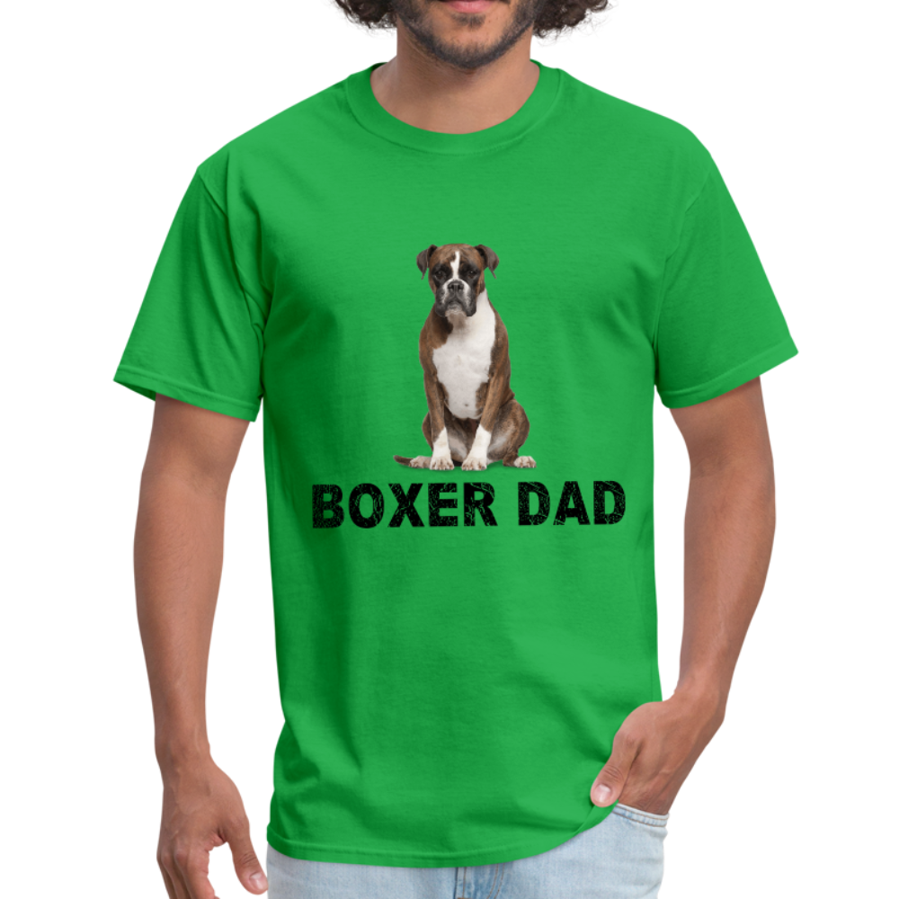 Boxer Dad T-Shirt - bright green
