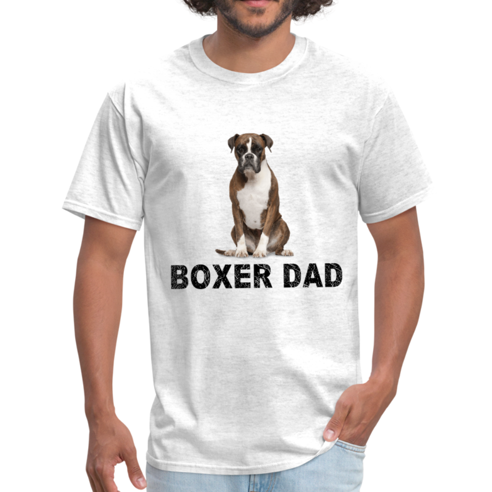 Boxer Dad T-Shirt - light heather gray