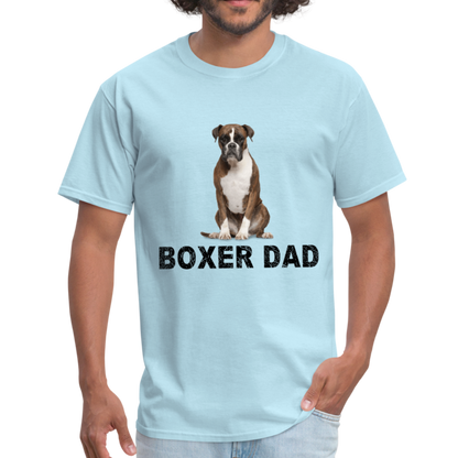 Boxer Dad T-Shirt - powder blue