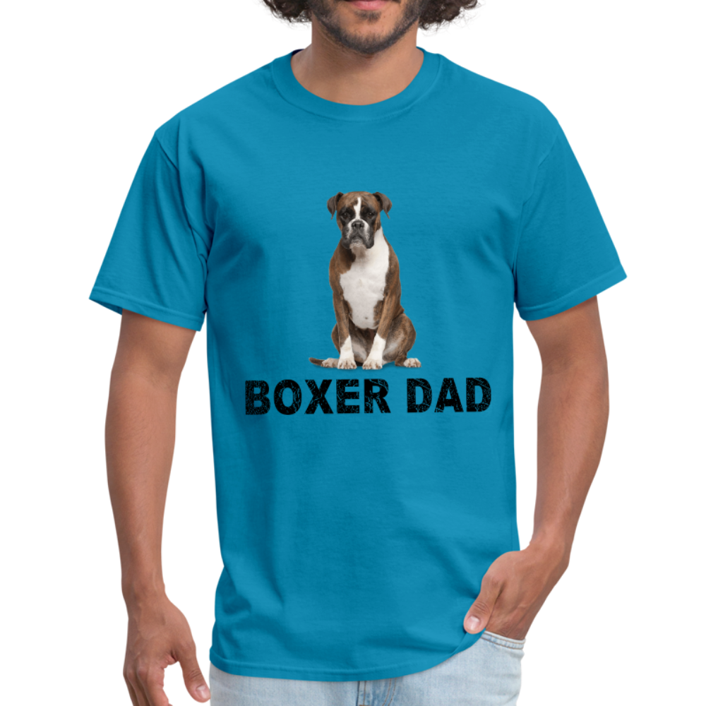 Boxer Dad T-Shirt - turquoise