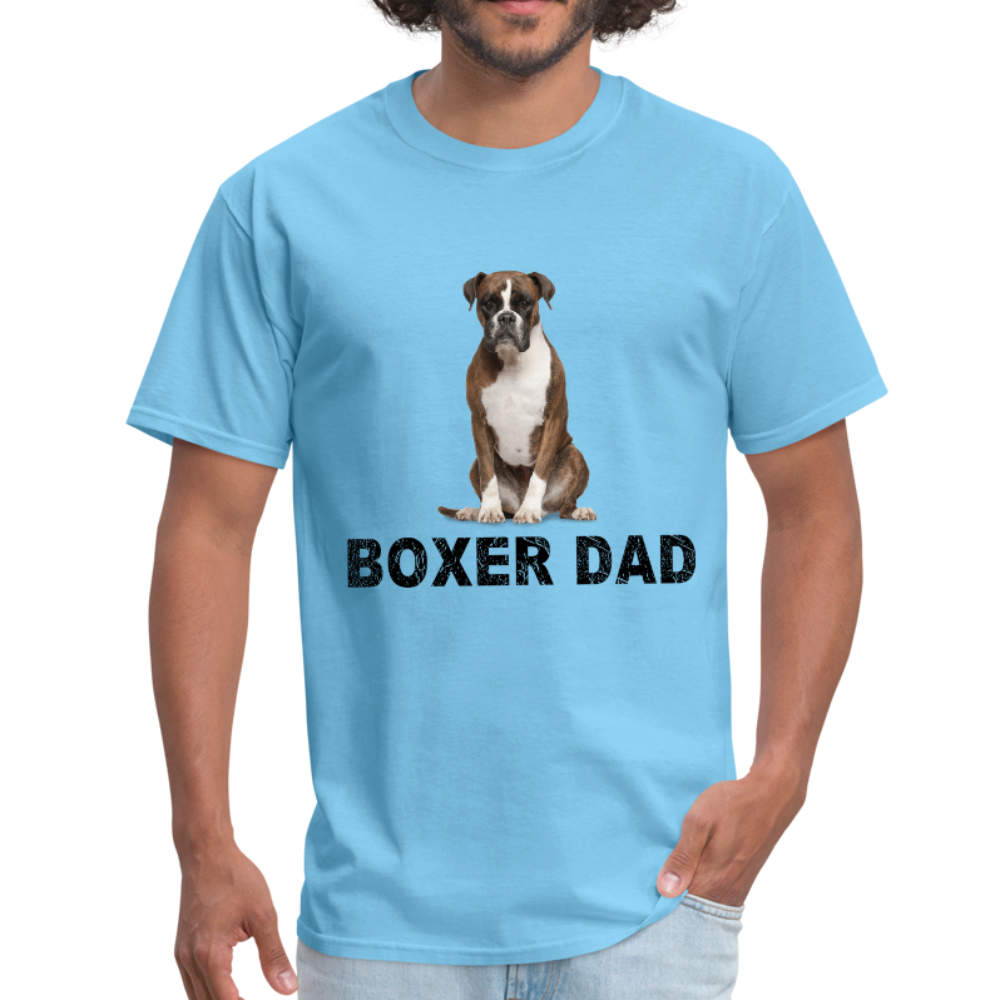 Boxer Dad T-Shirt - aquatic blue
