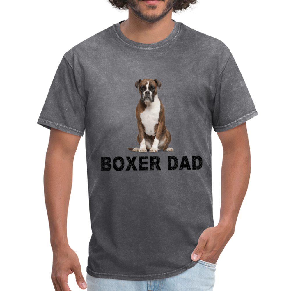 Boxer Dad T-Shirt - mineral charcoal gray