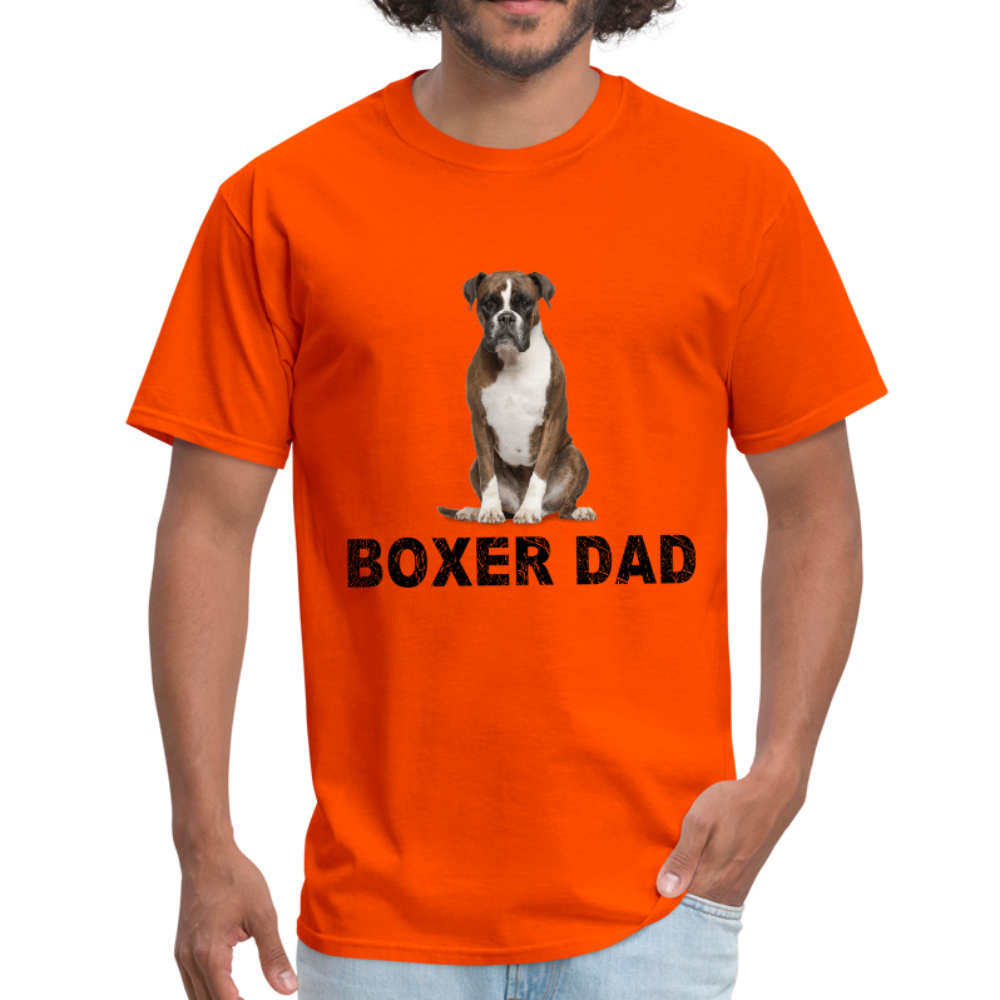 Boxer Dad T-Shirt - orange