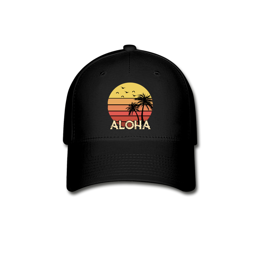 ALOHA Beach - Baseball Cap - black