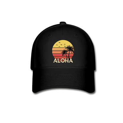 ALOHA Beach - Baseball Cap - black