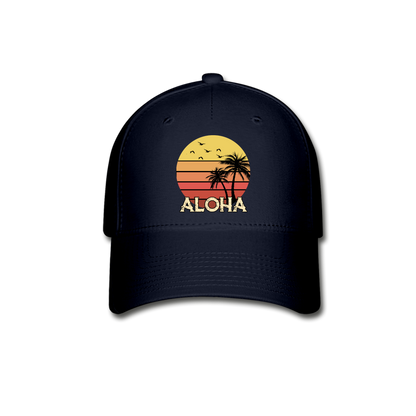 ALOHA Beach - Baseball Cap - navy