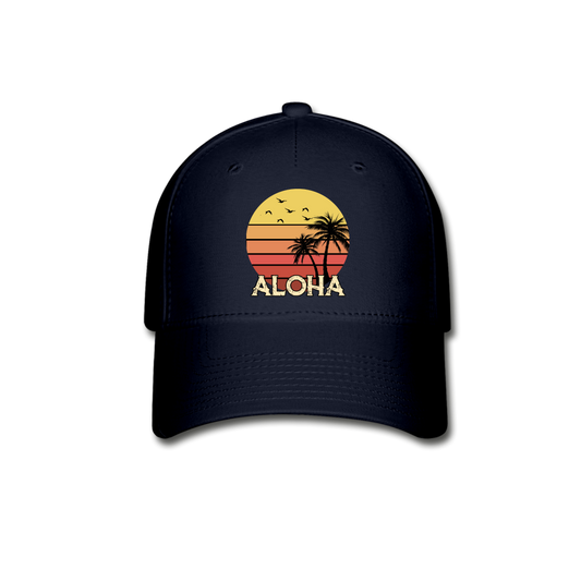 ALOHA Beach - Baseball Cap - navy