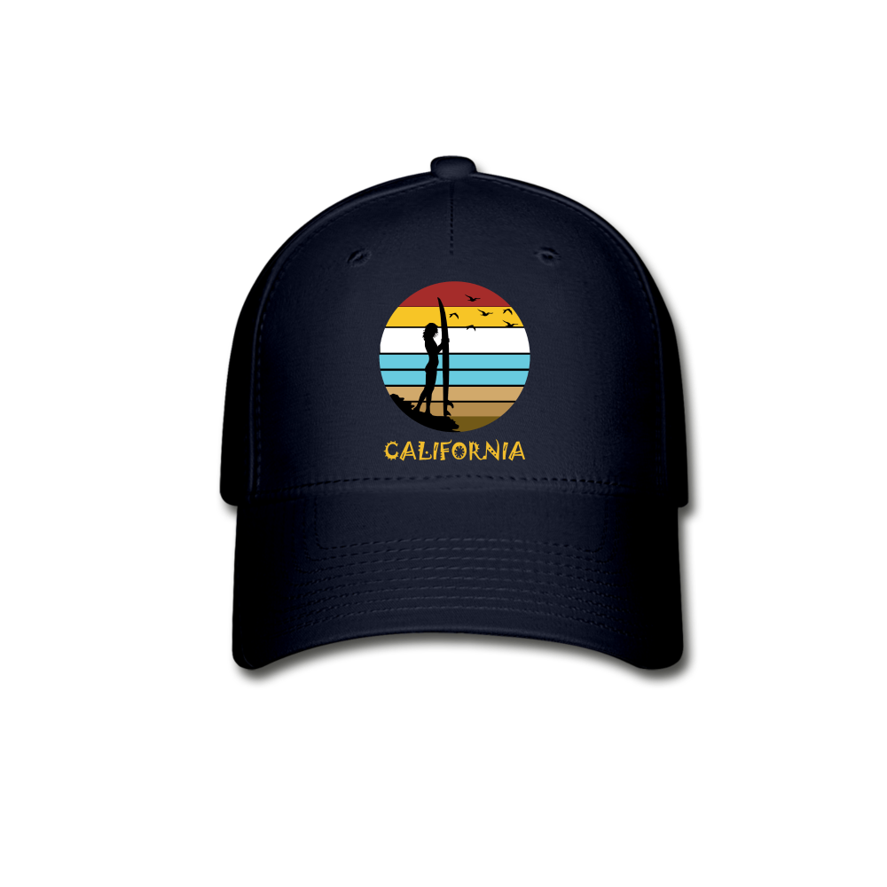 California Beach - Baseball Cap - navy