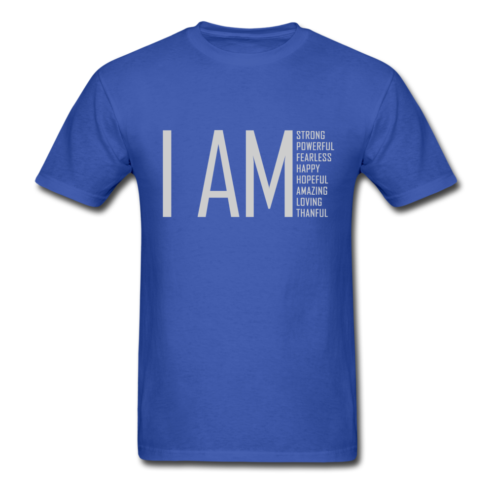 I AM Strong, Powerful, Fearless -  Unisex Classic T-Shirt - royal blue