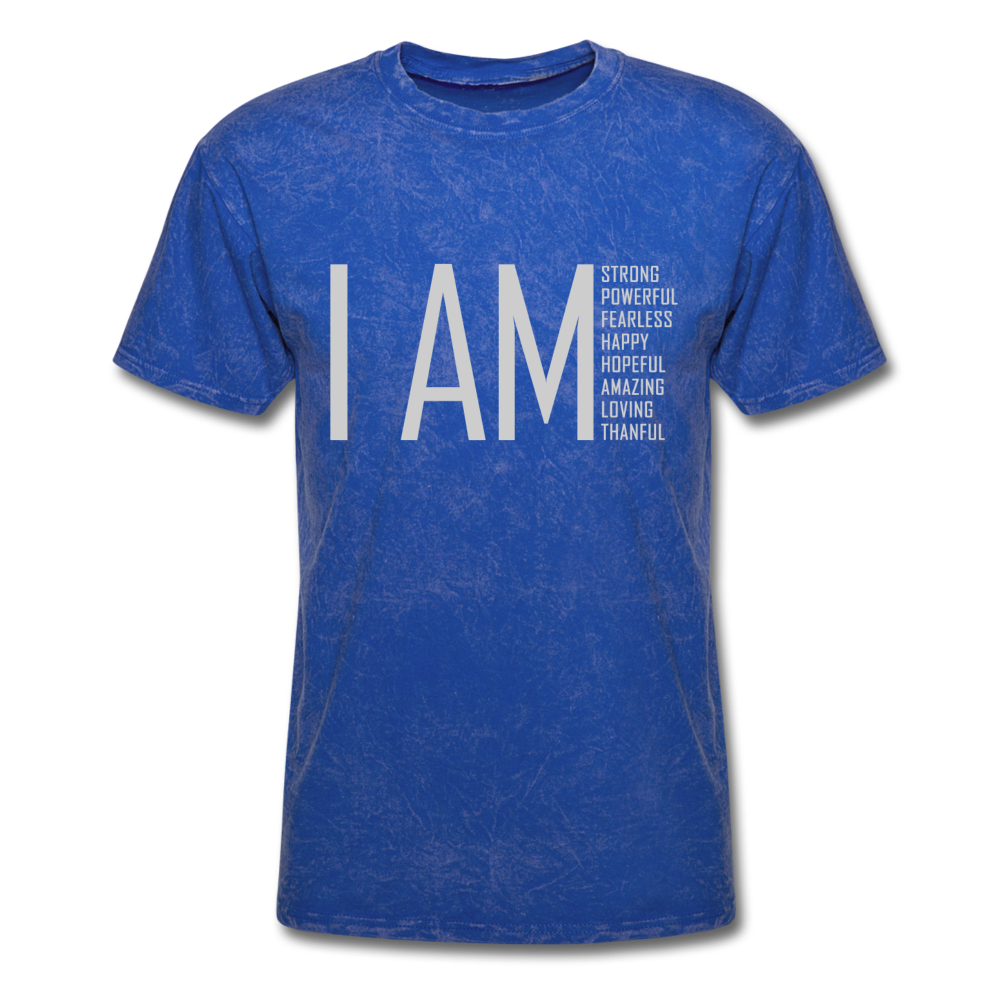 I AM Strong, Powerful, Fearless -  Unisex Classic T-Shirt - mineral royal