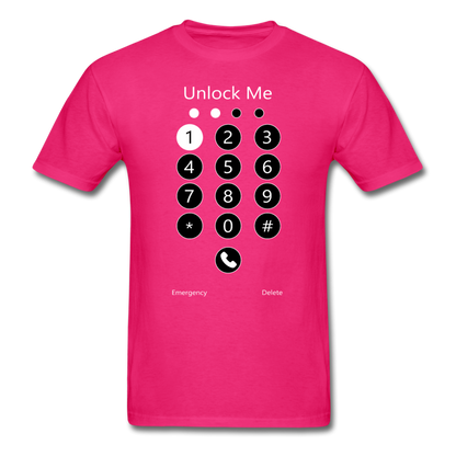 Unlock Me - Unisex Classic T-Shirt - fuchsia