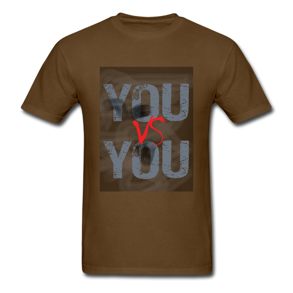 You vs You - Unisex Classic T-Shirt - brown