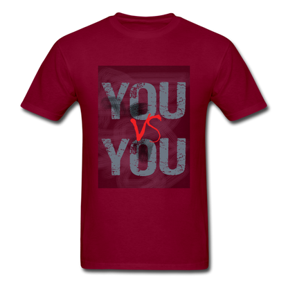 You vs You - Unisex Classic T-Shirt - burgundy